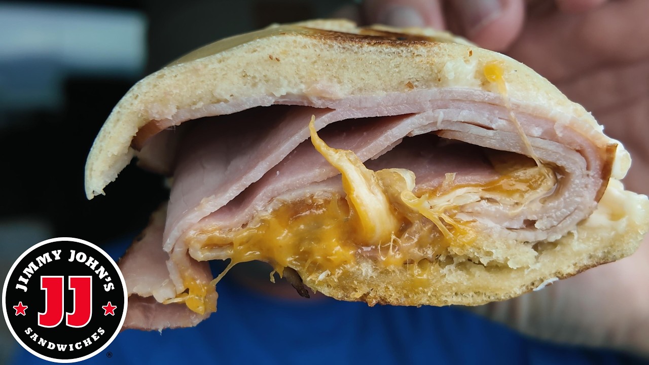 Jimmy Johns Ham & Three Cheese Melt Review