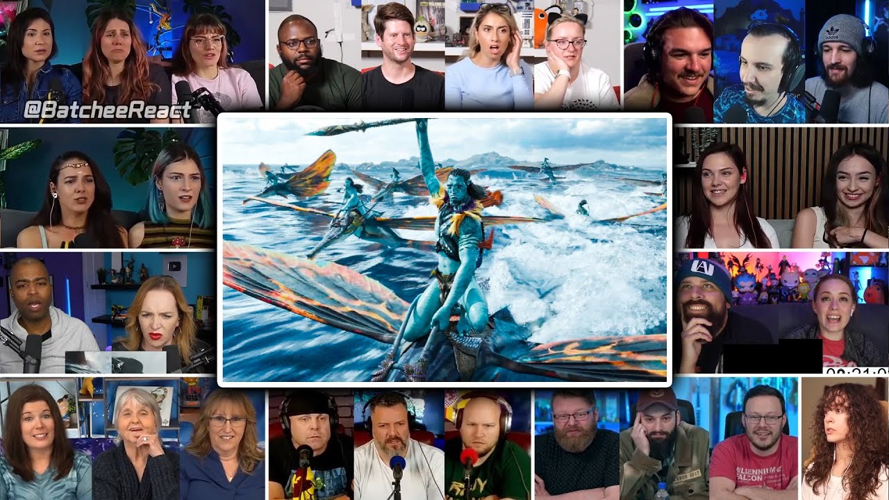 Ocean Battle Scene | Avatar: The Way of Water (2022) Reaction Mashup