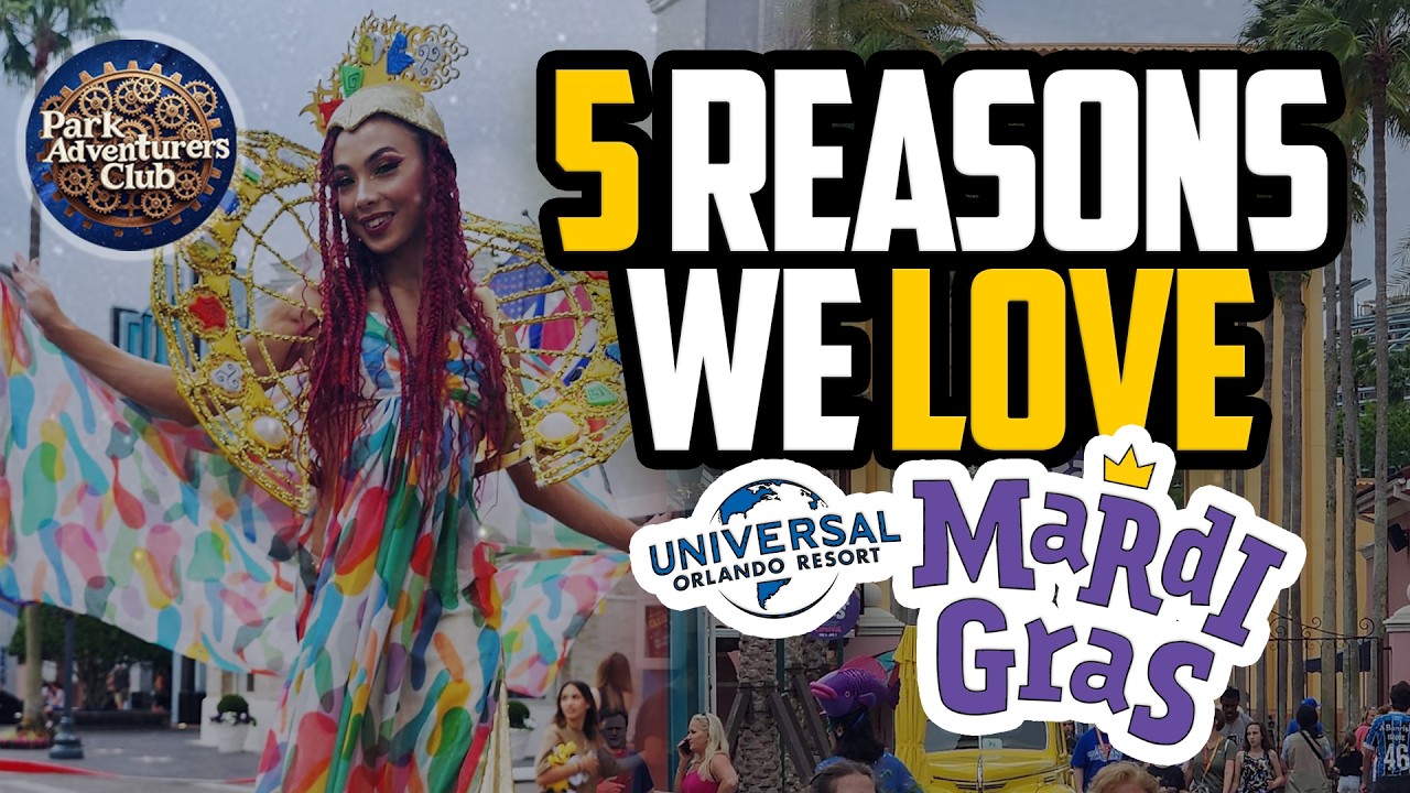 Universal Mardi Gras 2026: 5 Things You NEED to Know Before You Go! | Plus, Disney Parks News!