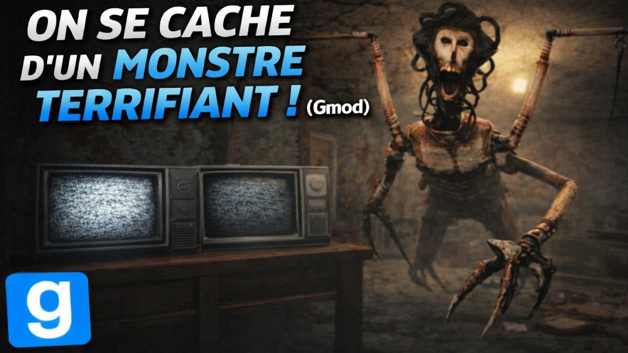 CACHE-CACHE AVEC UN MONSTRE TERRIFIANT ! (Garry’s Mod)