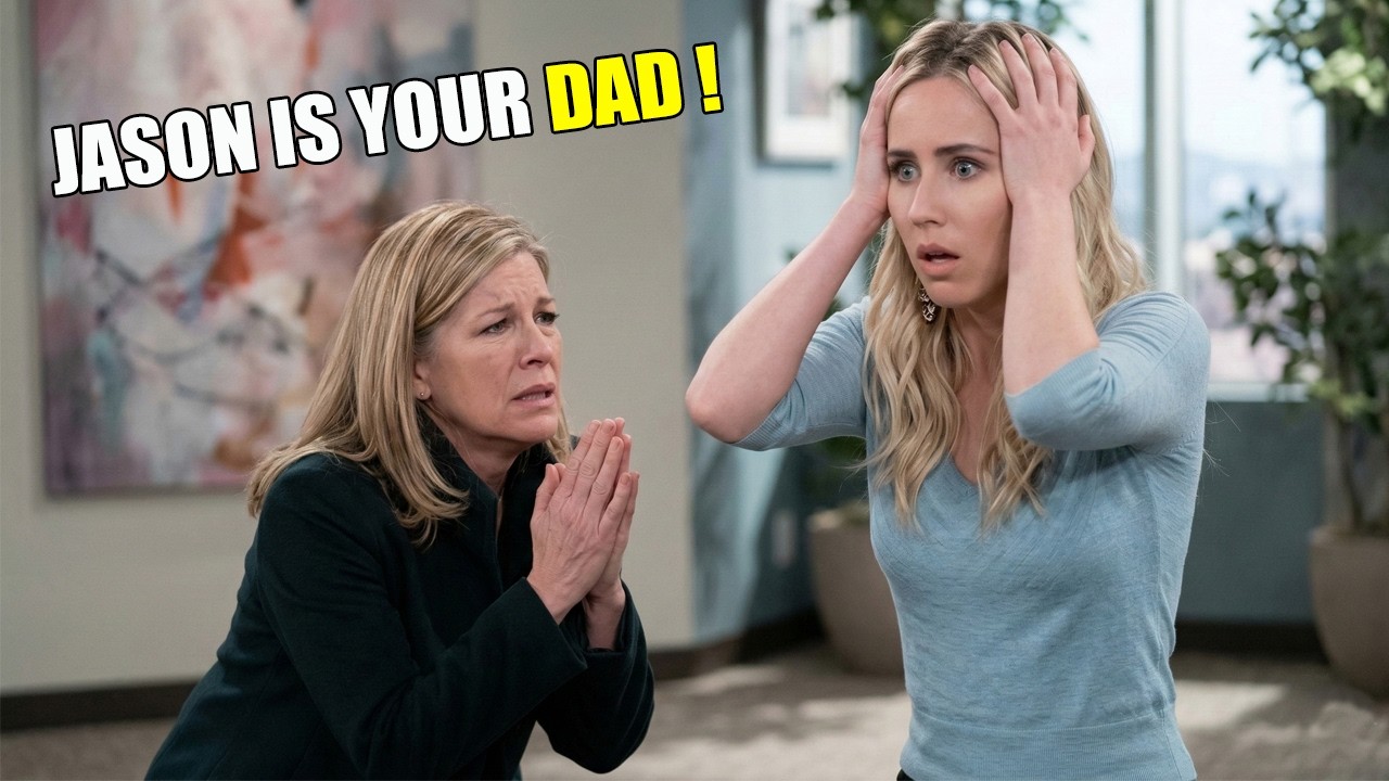 Josslyn Can’t Believe Jason Is Her Biological Father | General Hospital Spoilers