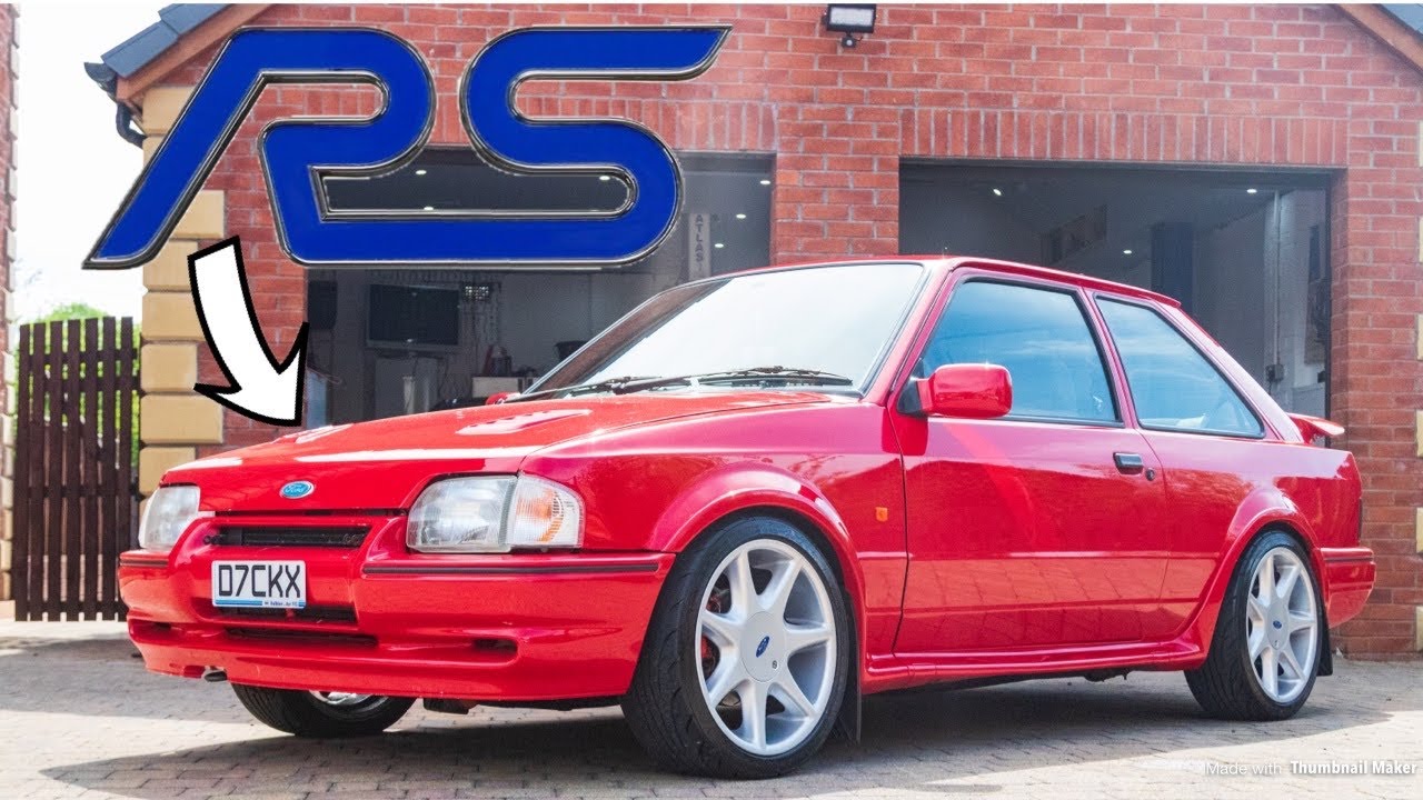 FOCUS RS Engine Swapped ESCORT RS TURBO **  370BHP  **