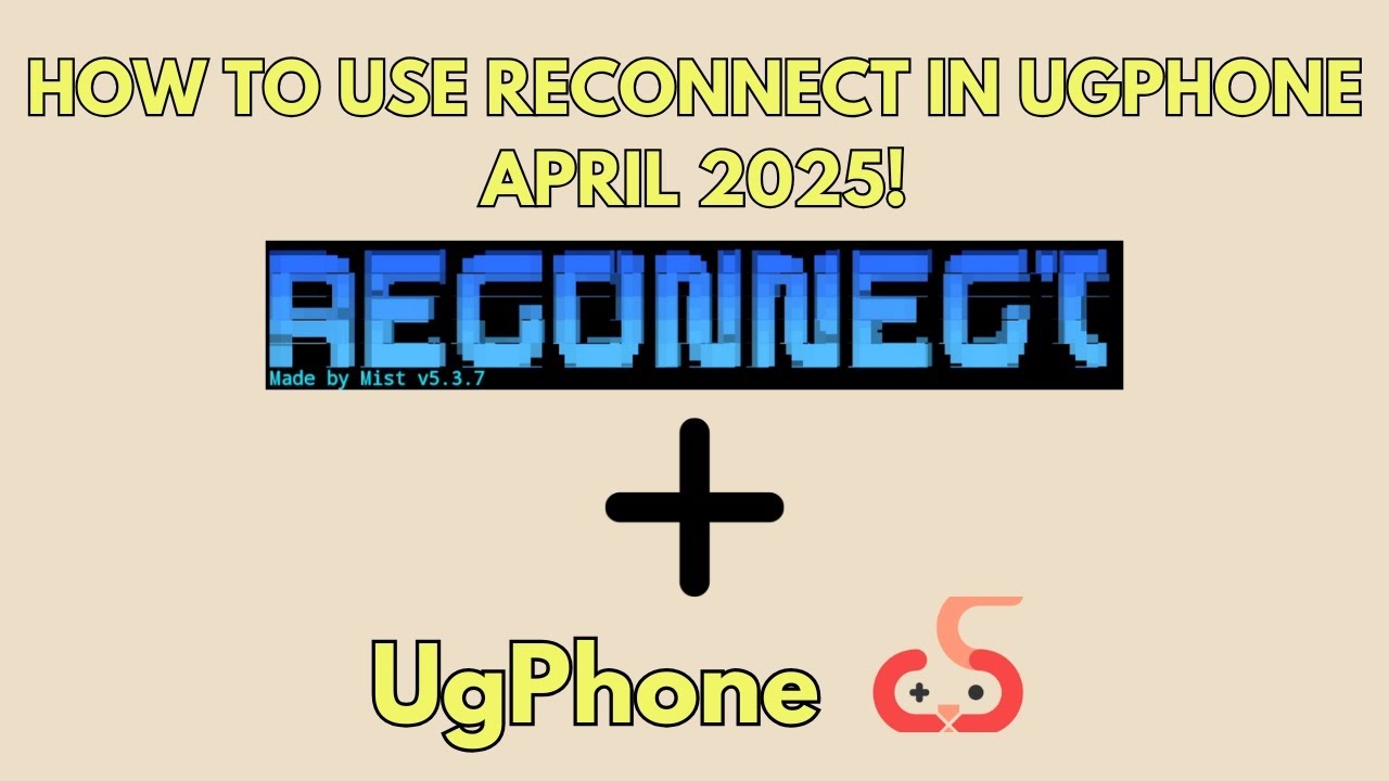 How to use RECONNECT in UgPhone April 2025!
