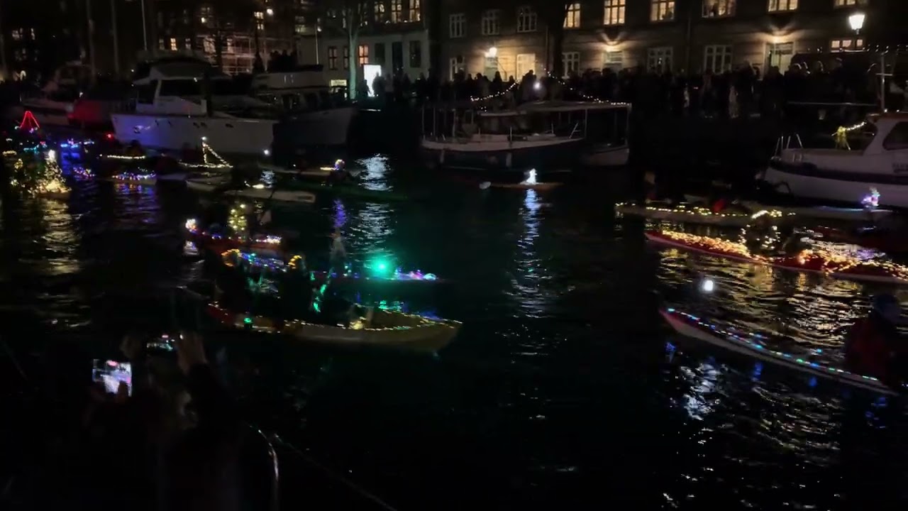 Lucia procession in Copenhagen.
