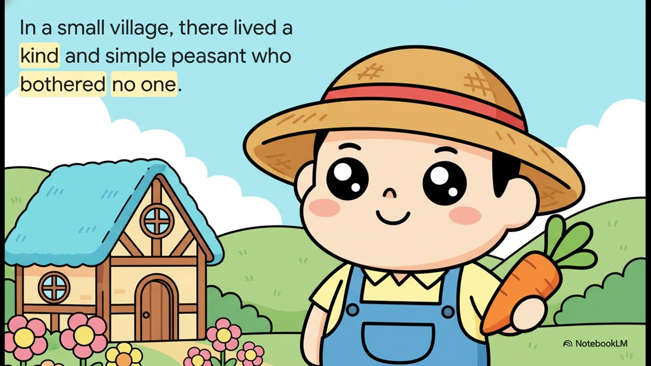The Clever Peasant ✨ Bedtime Story for Kids 🌾