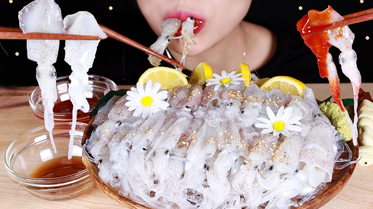 눈길☃️ 뚫고 도착한 신선한 꼴뚜기회