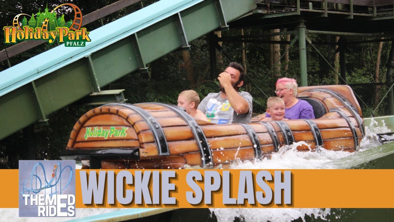 Wickie Splash at Holiday Park! The Wettest Ride of the Park!