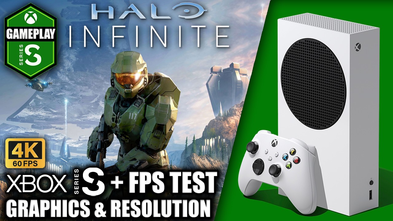 Halo Infinite - Xbox Series S Gameplay + FPS Test