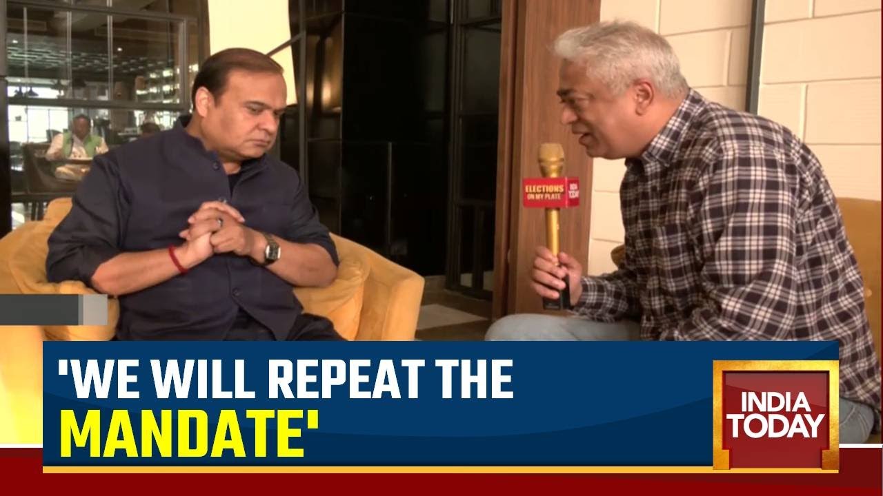 Watch: Assam CM's Big Prediction For Upcoming North-East Election With Rajdeep Sardesai