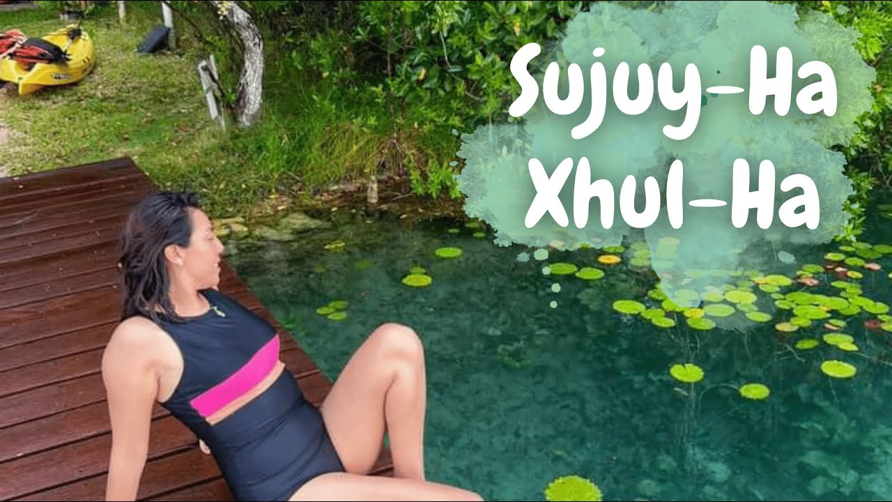 Laguna de BACALAR, balneario Sujuy-Ha en #chetumal #quintanaroo #travel