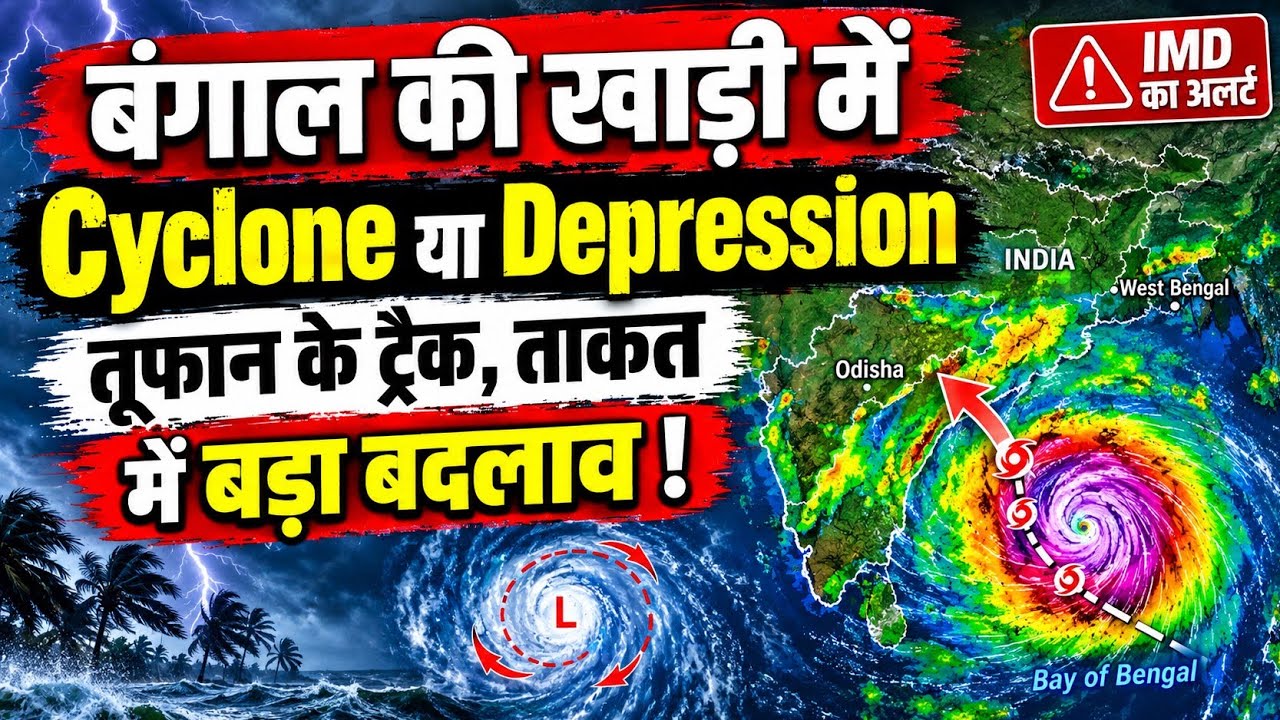 CYCLONE ALERT? 21 सितंबर से भारी बारिश! | IMD Weather Update | ECMWF vs GFS Analysis