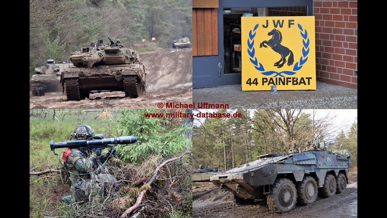 2019 - 44 Pantserinfanteriebataljon Regiment Johan Willem Friso - SchÜbZ TrÜbPl Munster - Teil 1/2