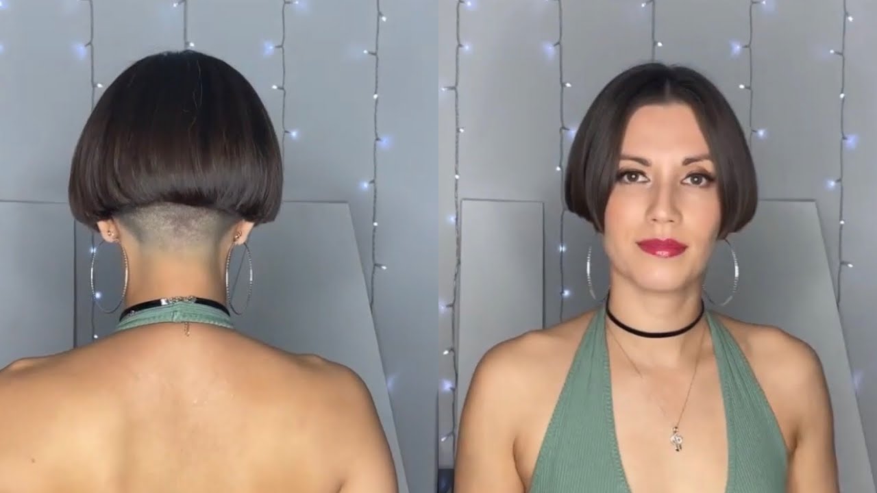 Super Undercut Bob