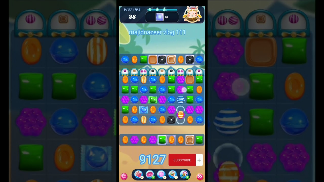 how to clear delicious hard level 9127 | candycrush saga | @majidnazeervlog111