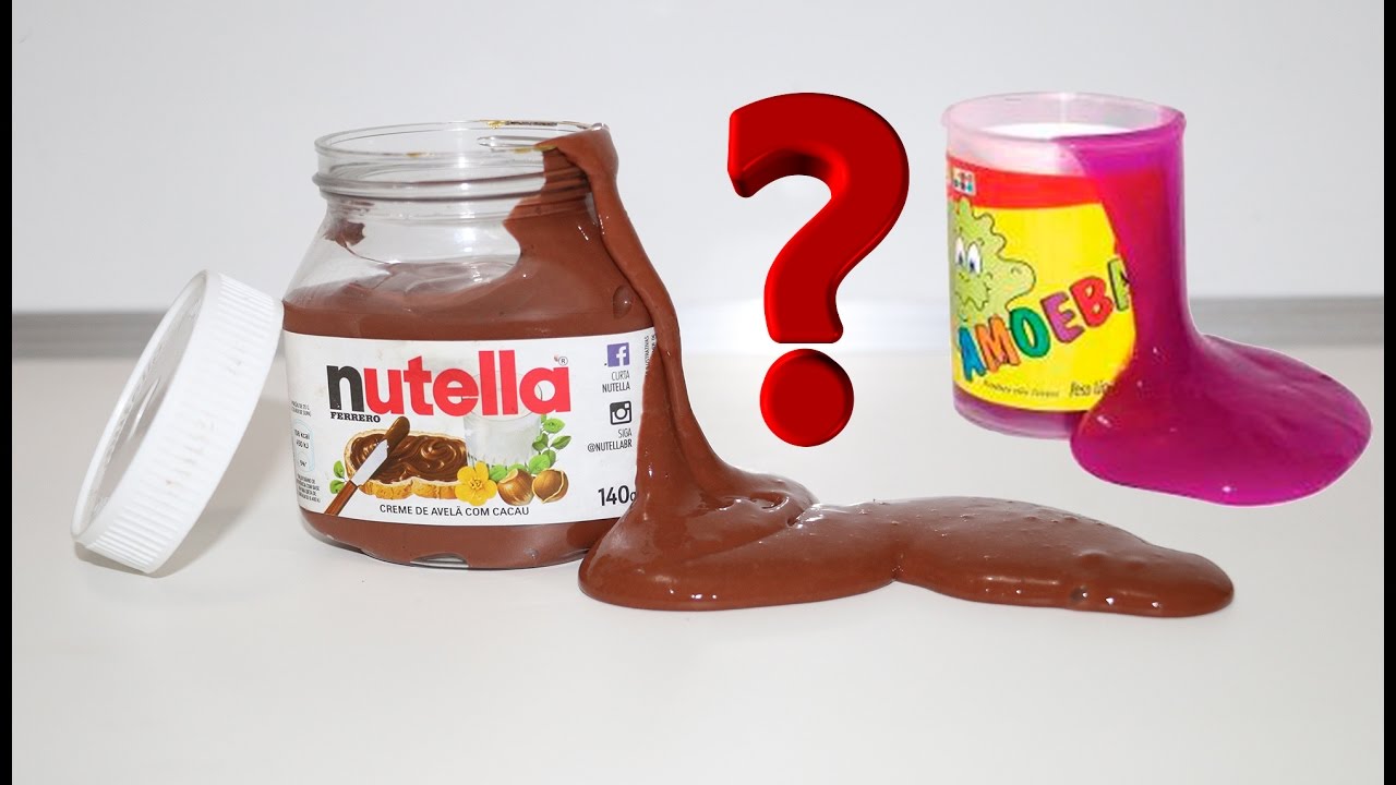 Como Fazer Amoeba de Nutella