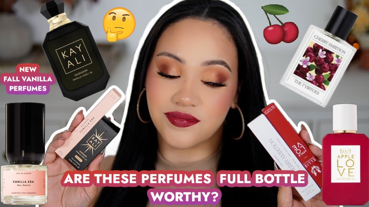 NEW PERFUMES! 🤔 KAYALI OUDGASM VANILLA OUD, VANILLA ERA, APPLE LOVE & CHERRY AMBITION! MY THOUGHTS!