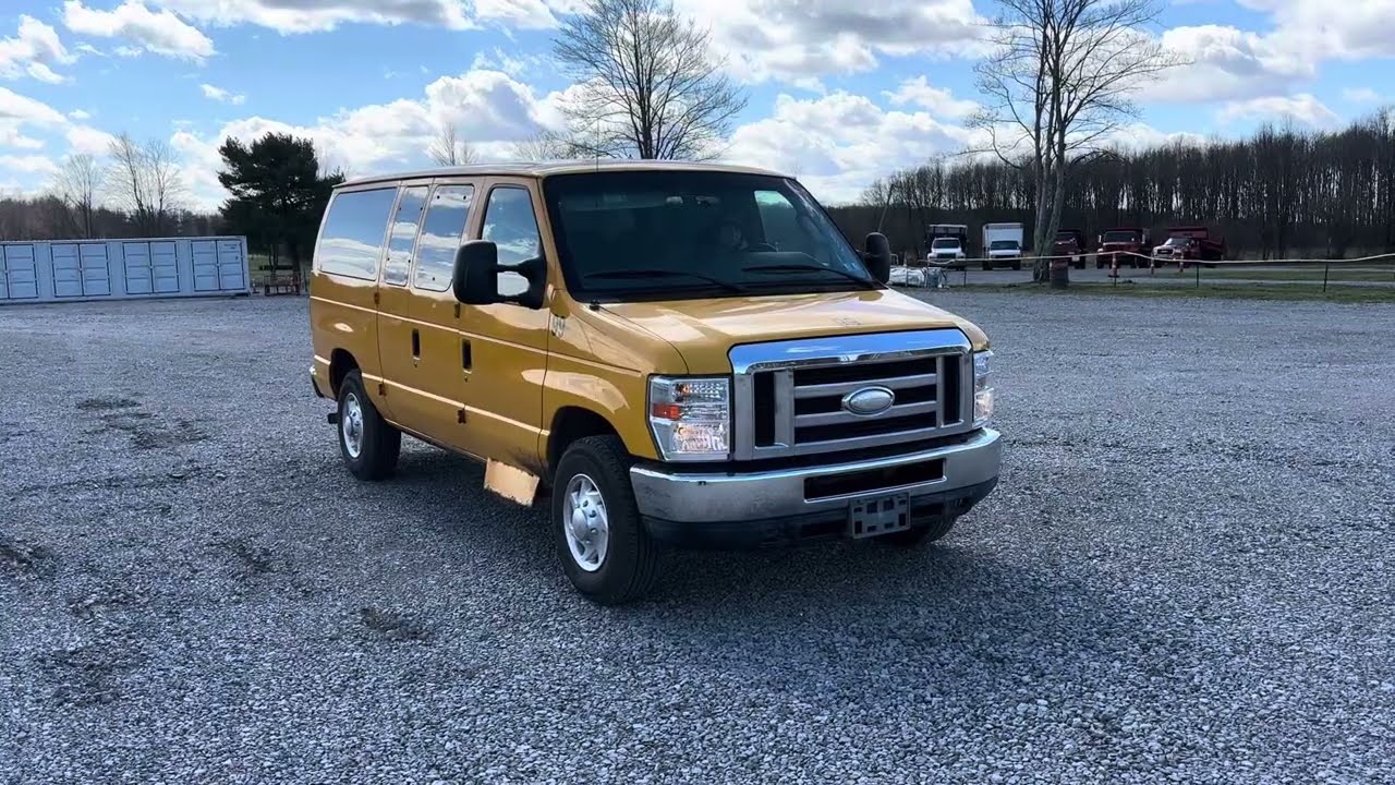 Лот 1104 АУКЦИОН Апрель 2026 Пассажирский фургон Ford Econoline 2014 года выпуска EdinburgAuction...