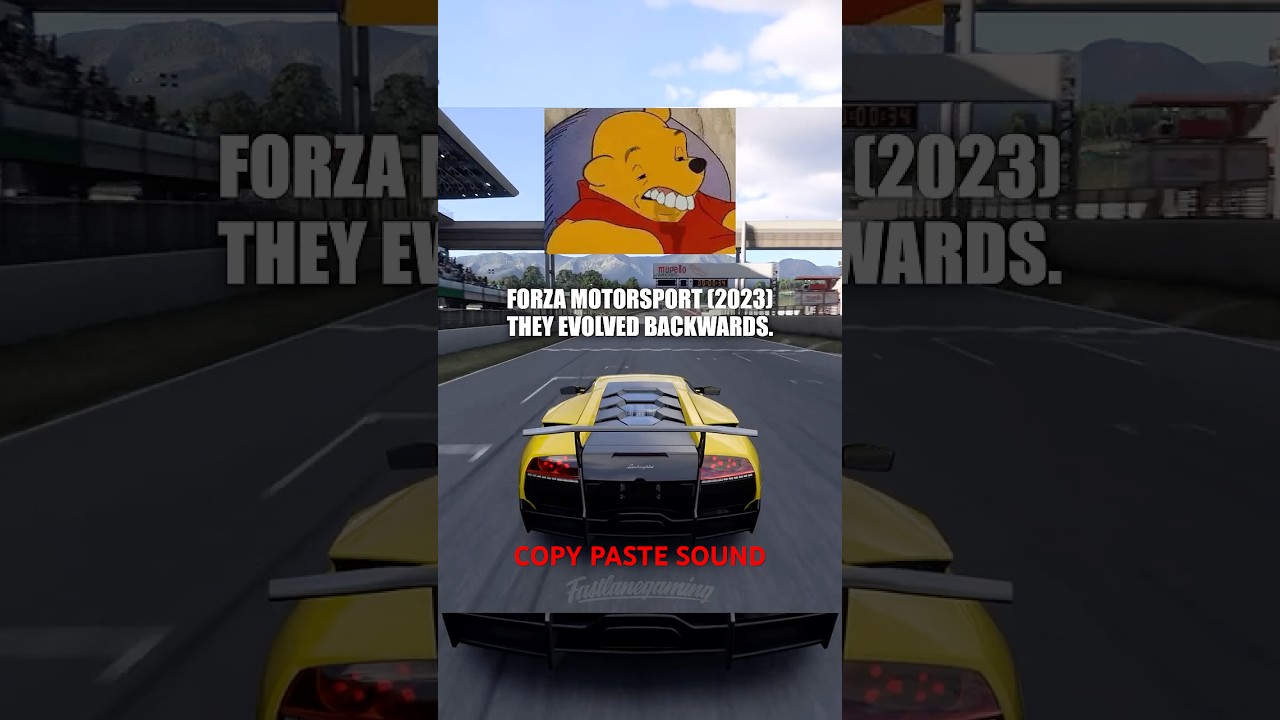 Forza destroyed the Murcielago in Forza Motorsport 2023 #ForzaMotorsport2023 #Murcielago