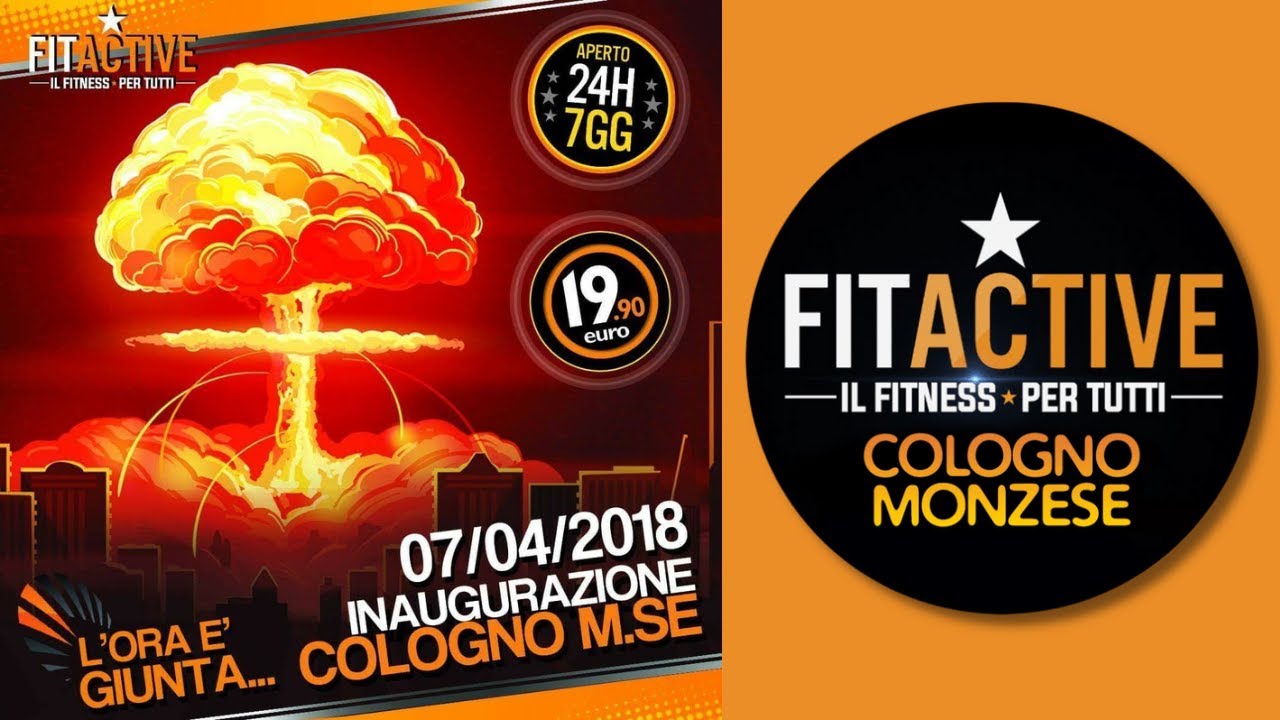 💥 FitActive - Inaugurazione della nuova palestra a Cologno Monzese 💥