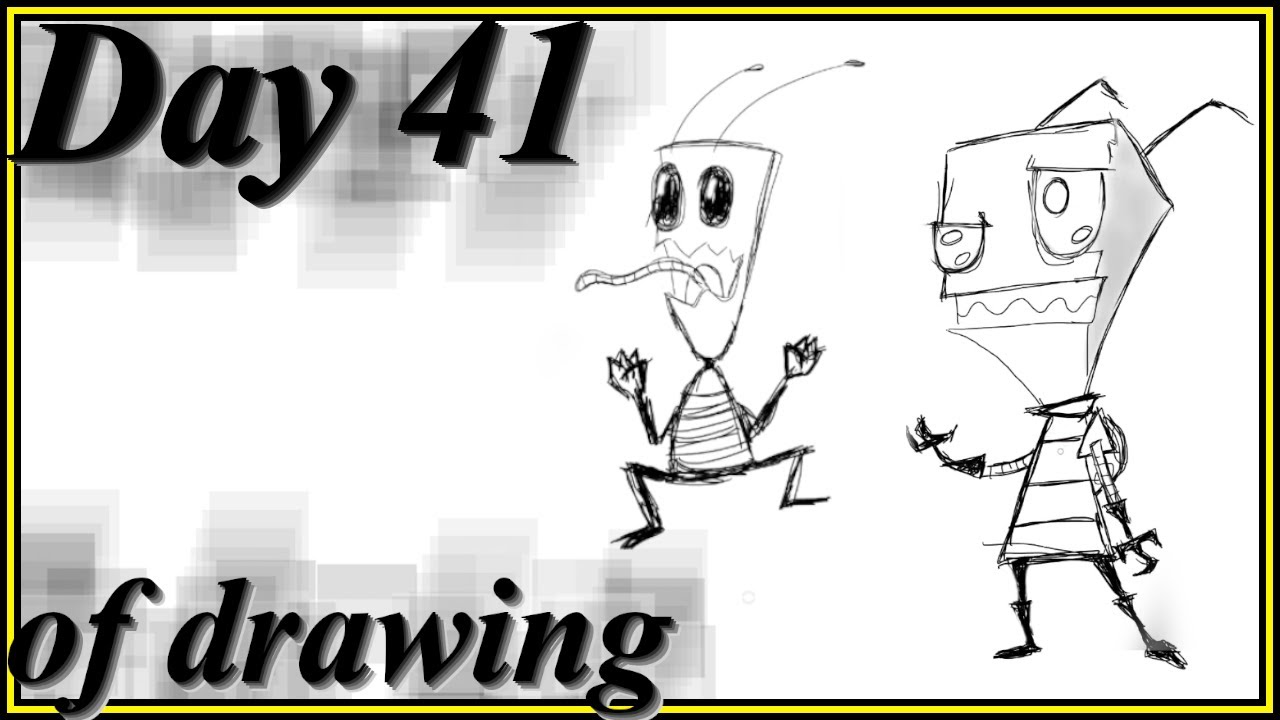 From Memory/Imagination | Day 41 of Drawing