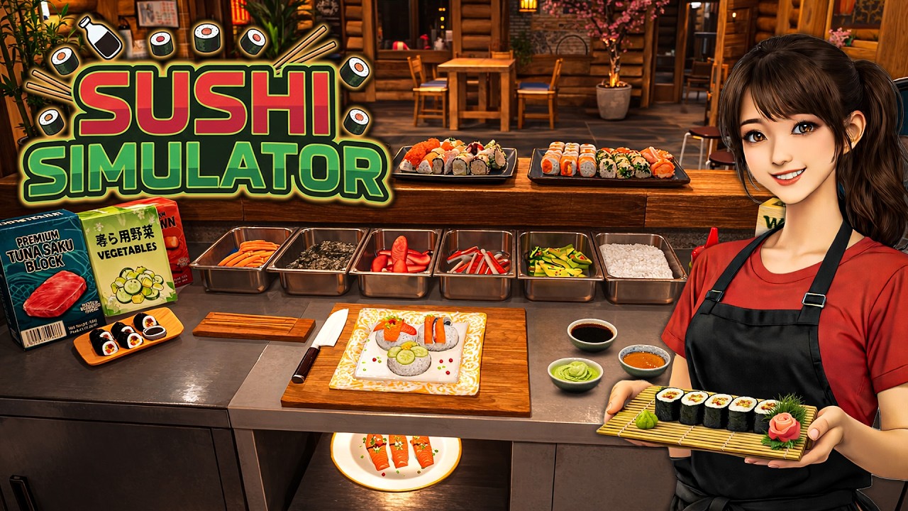 Sushi Simulator |  Full Gameplay | No Commentary