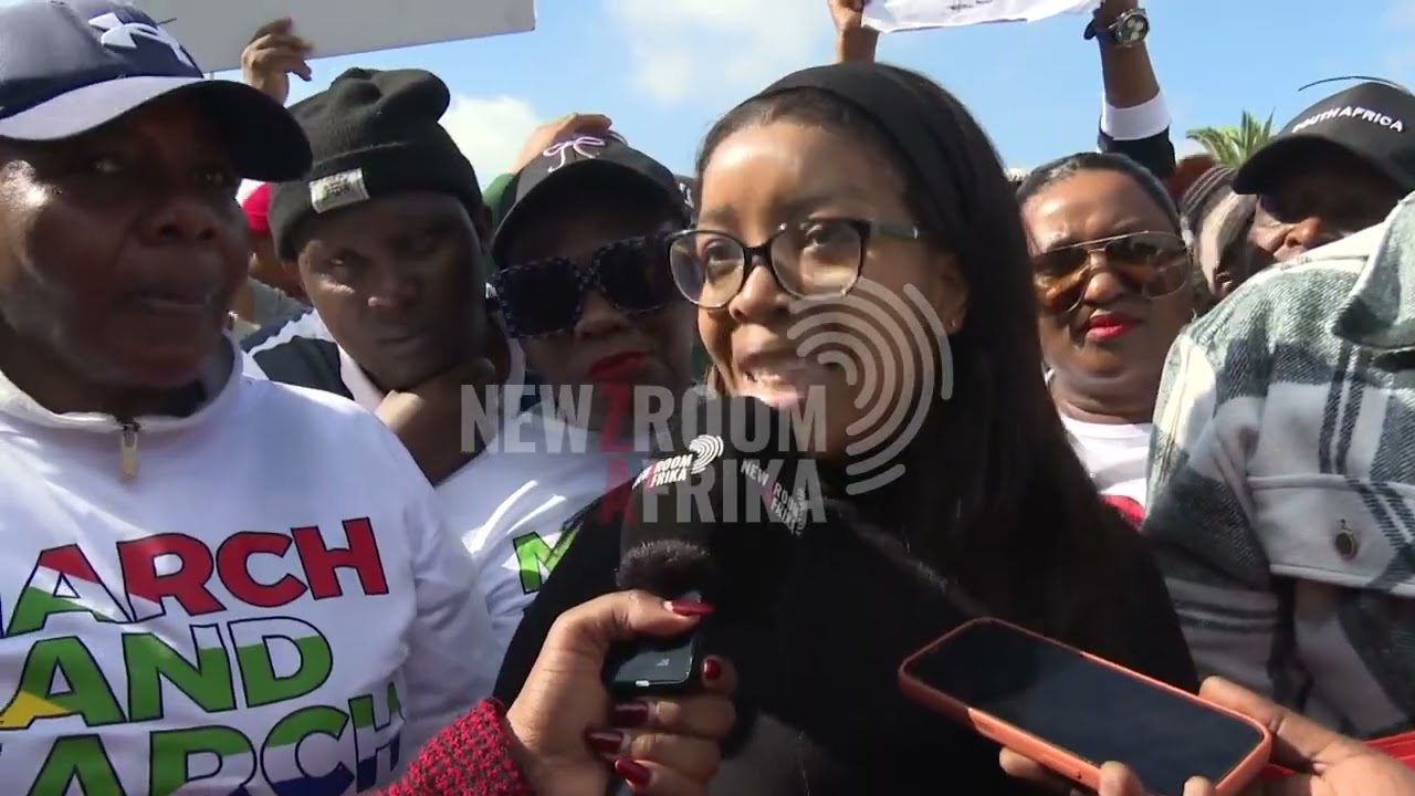 About 300 people march from Bellville to Parow over growing anti-illegal immigration movement