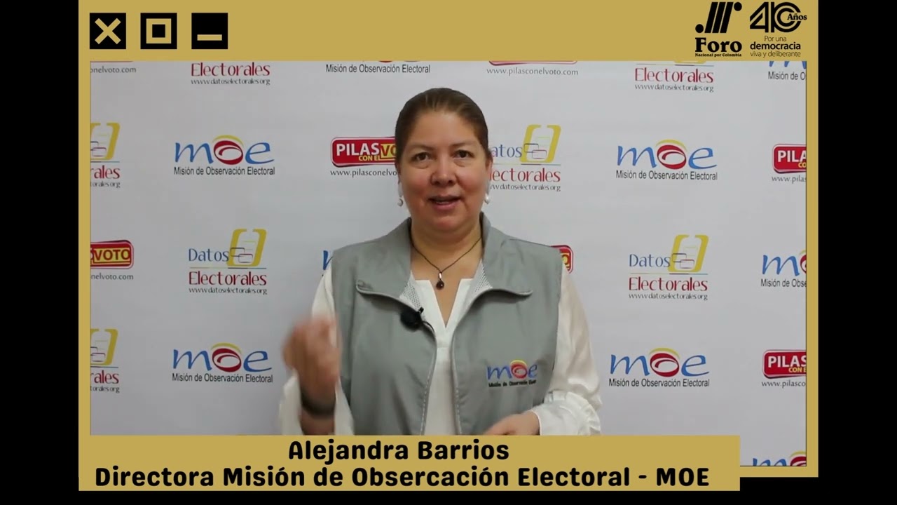 #Foro40Años Saludo de Alejandra Barrios, Directora MOE a propósito de los 40 años de Foro