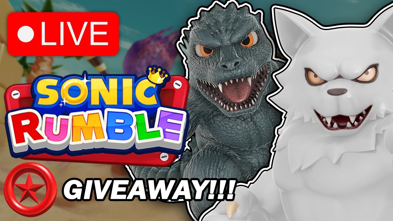 SONIC RUMBLE + 300 RED RING GIVEAWAY! (Use Code: hsquid)