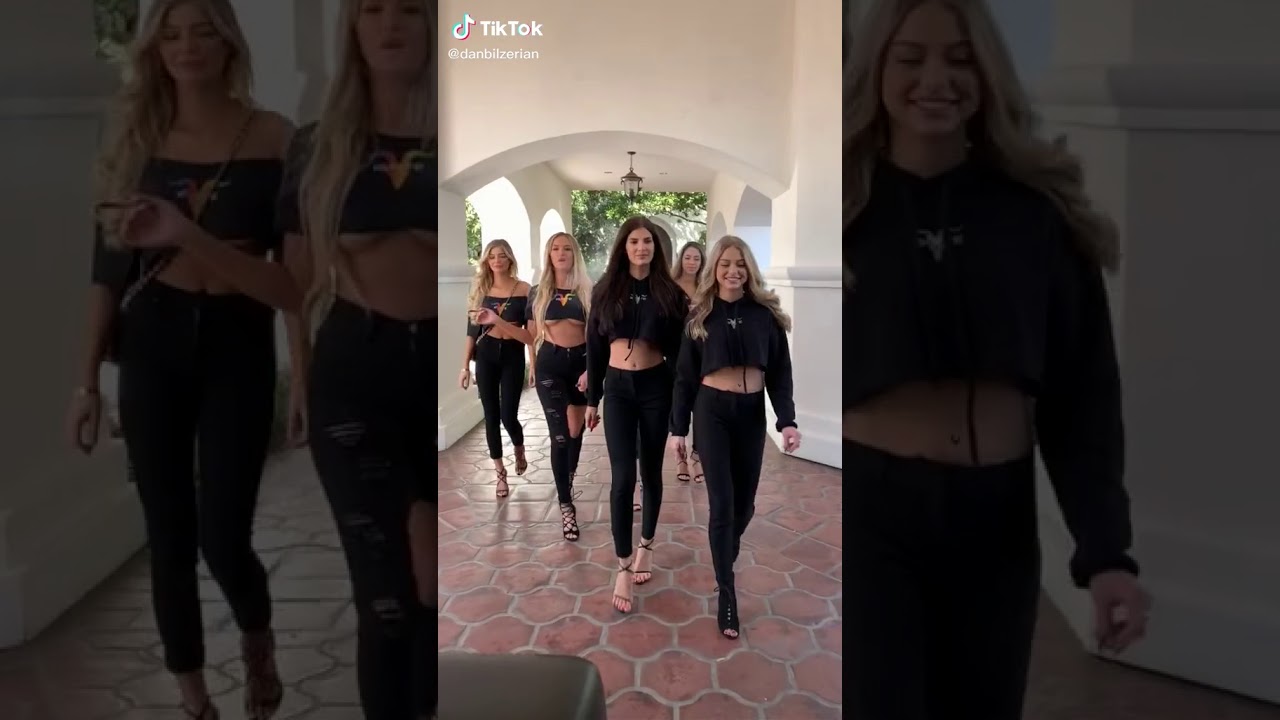 Dan Bilzerian&rsquo;s girls walking in