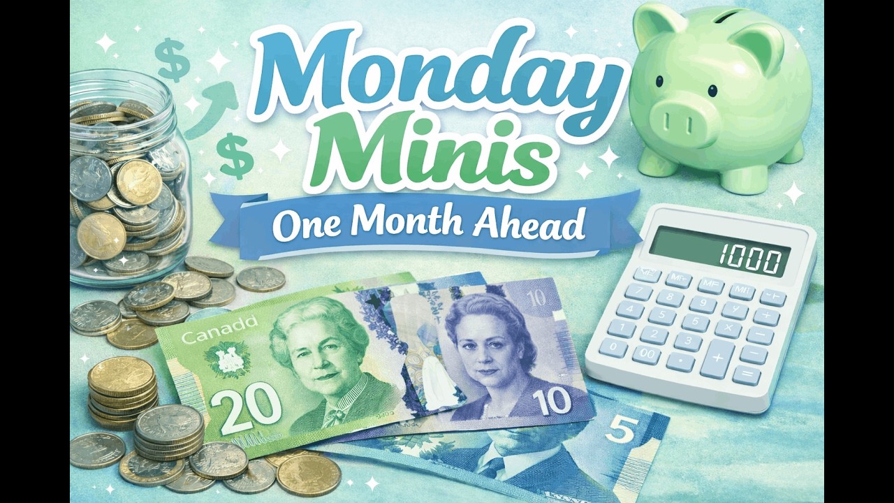 Mini Monday #18 | One Month Ahead | Luck of the Savings
