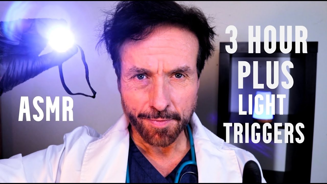 Asmr Eye Exam Bright Light Triggers 3 HOURS COMPILATION