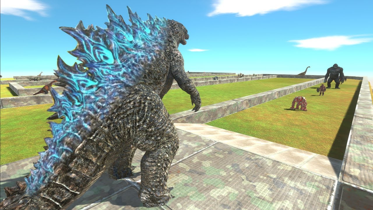 Godzilla Tour - Animal Revolt Battle Simulator