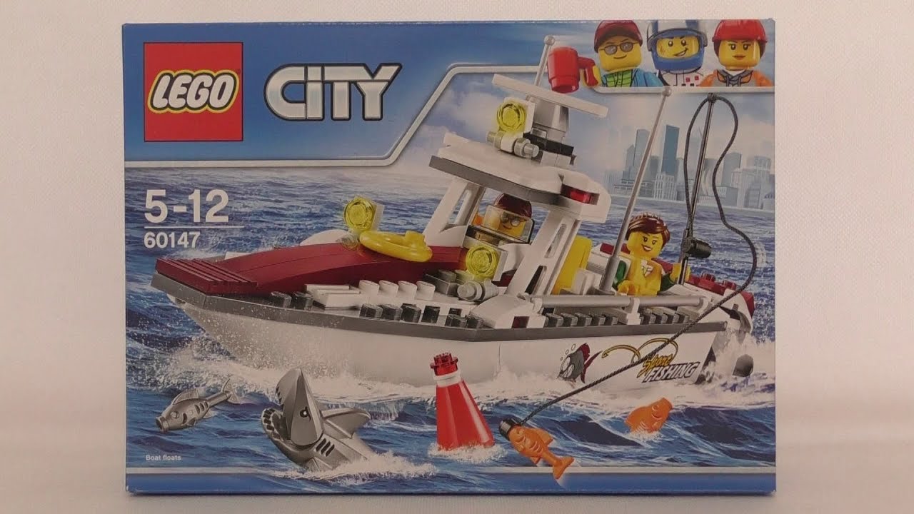 LEGO City 60147 Łódź rybacka