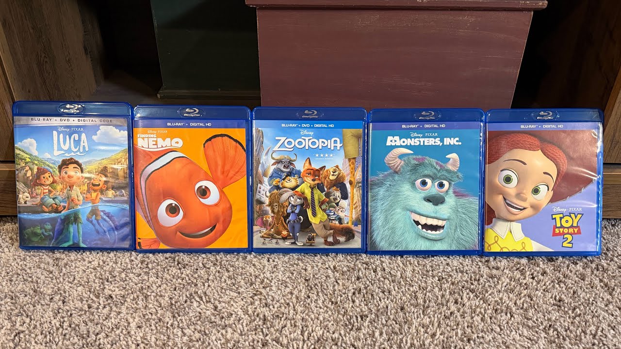 Мои 5 лучших фильмов Disney на Blu-ray