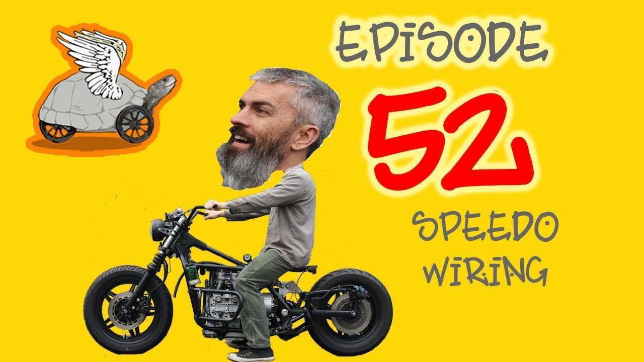 Goldwing Bobber Build | E52 - Speedometer Wiring & Motorcycle Wiring