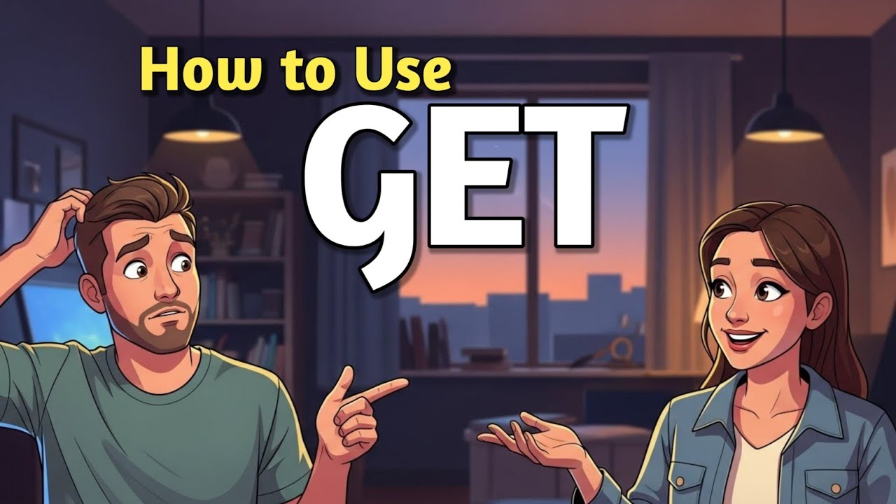 How to Use GET in Daily English | Easy Speaking Practice