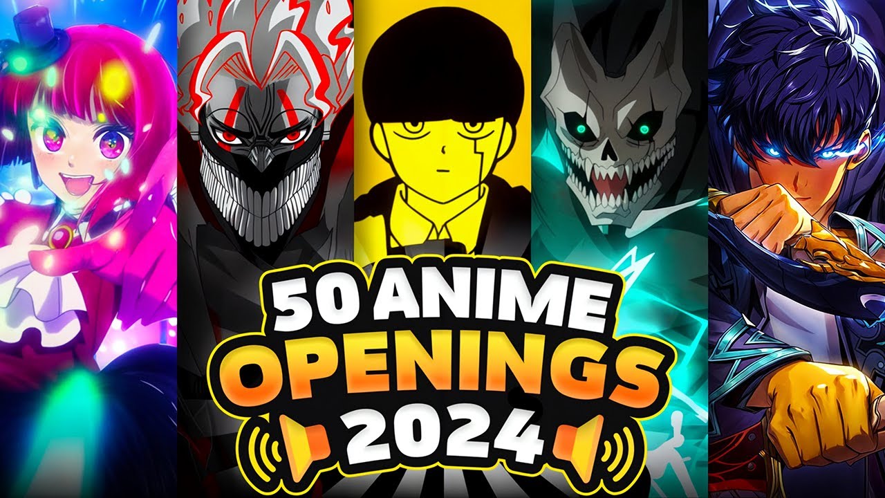 50 Best Anime Openings of 2024: Can YOU Guess Them? 🎶🔥
