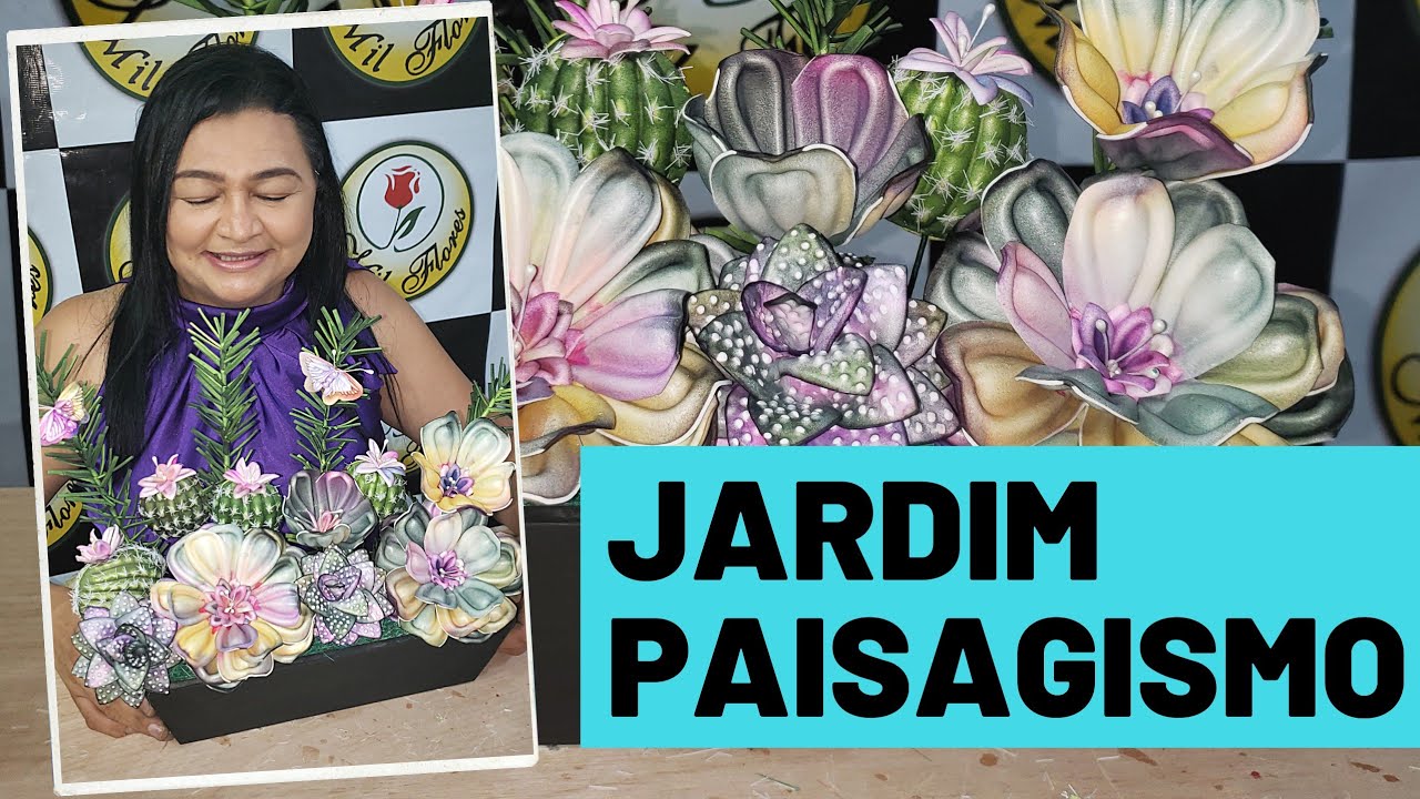 JARDIM PAISAGISMO (CACTOS E SUCULENTAS)