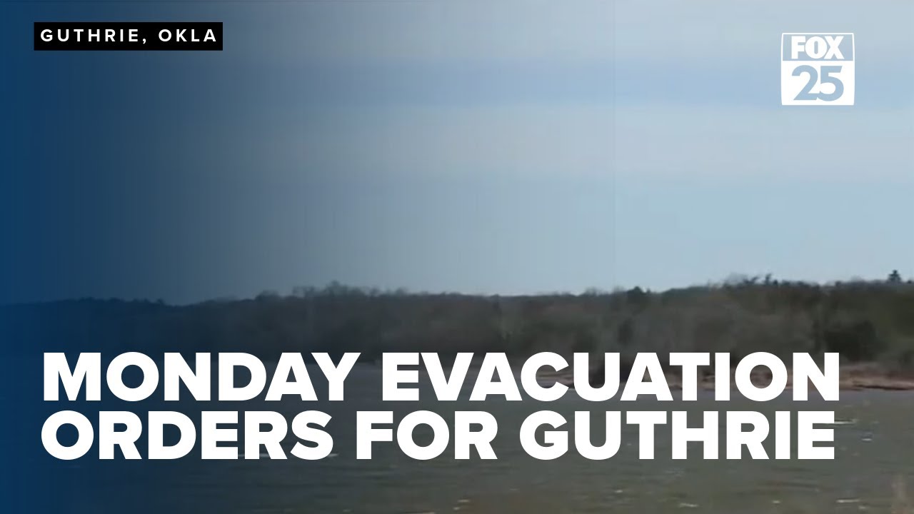 Evacuation orders as fire crews respond to wildfire in Guthrie, Oklahoma