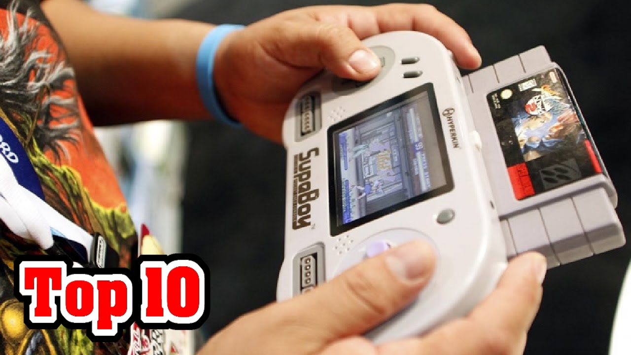 Top 10 VIDEO GAME Handhelds YOU'VE NEVER HEARD OF
