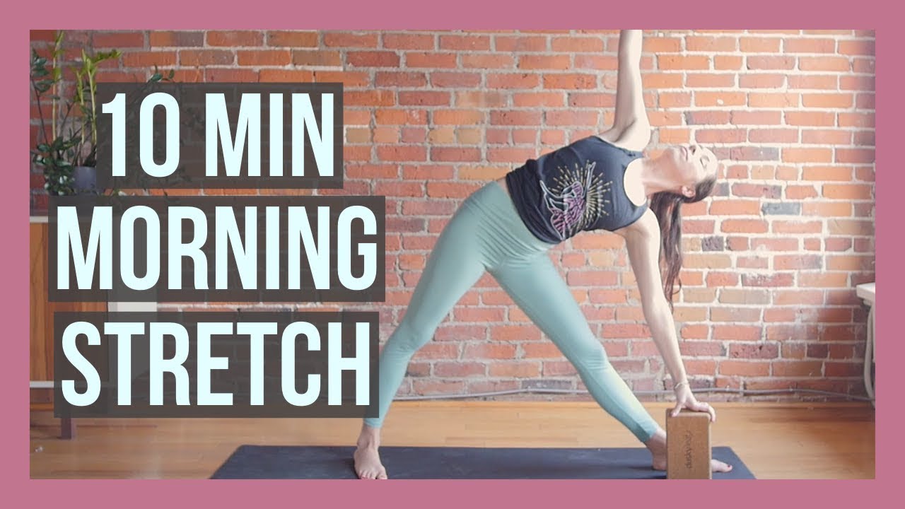 10 Min FULL BODY Morning Yoga - DEEP Total Body Stretch