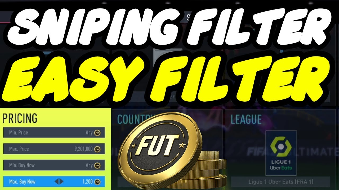 Make EASY Coins With This Sniping Filter Right Now - FIFA 22 Ultimate Team Best Trading Method