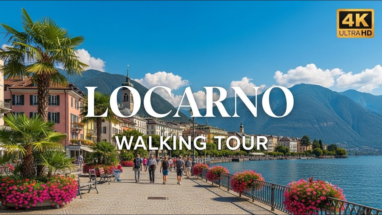 Odkryj piękno Locarno w rozdzielczości 4K | Odkryj atrakcje Jeziora Maggiore!