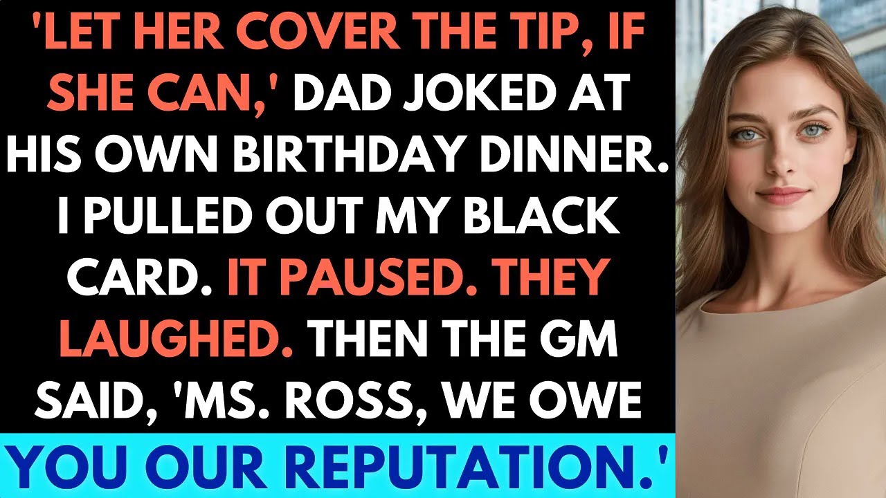 My Parents Called Me A Failure At Dinner—Then I Paid The $4,200 Bill With A Card They’d Never Seen