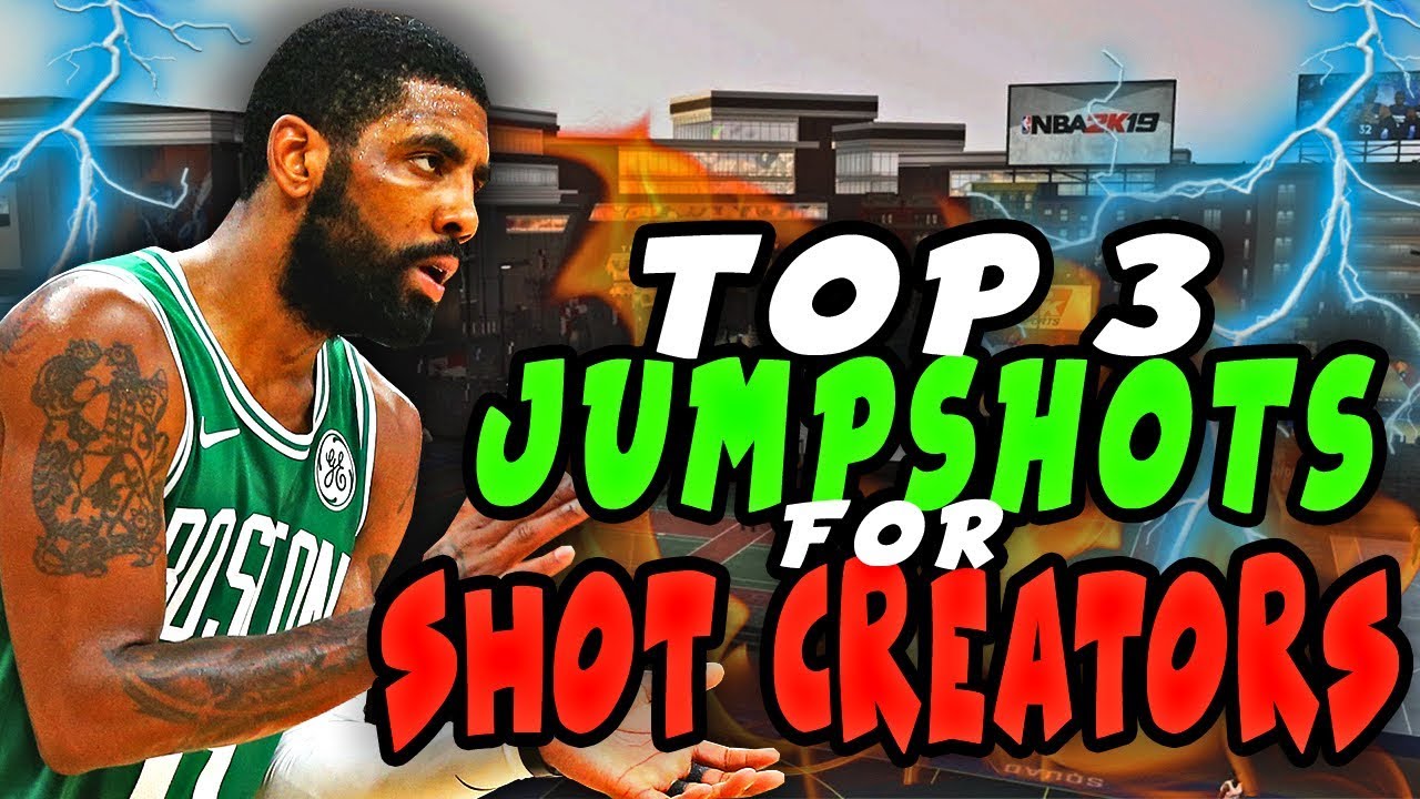 TOP 3 NBA 2k19 BEST JUMPSHOTS THAT WILL WORK ON YOUR SHOT CREATOR !