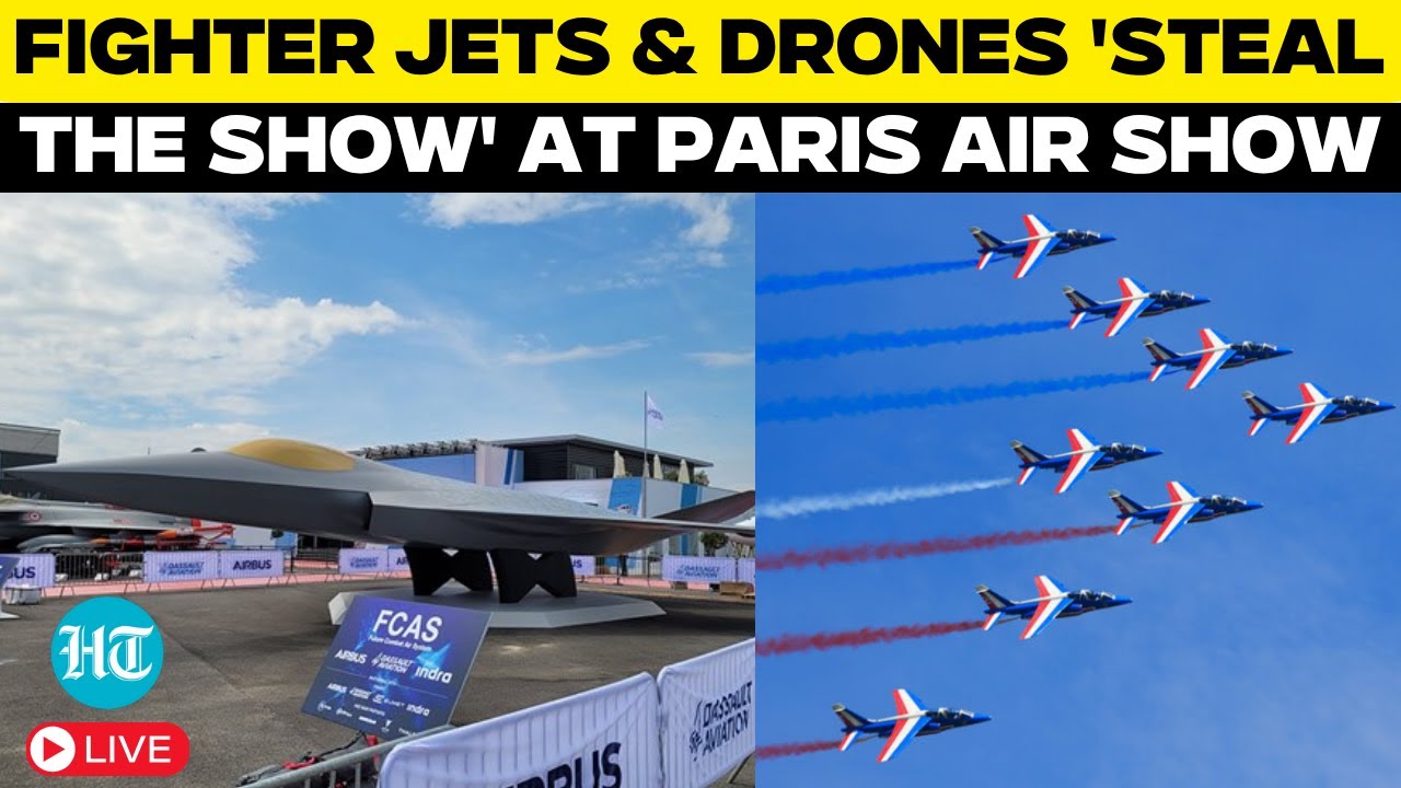 Paris Air Show 2025 Live | Paris Air Show 2025 to Focus on Defense Amid Global War Concerns | Macron