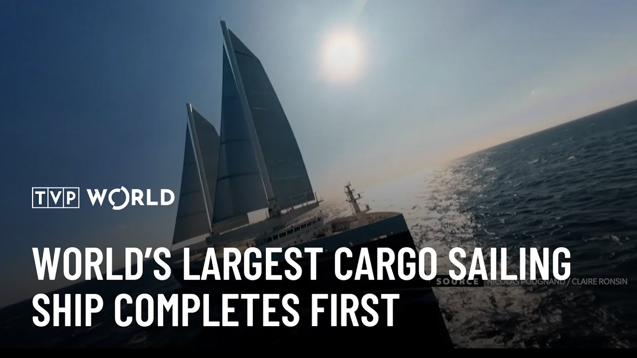 World&rsquo;s largest cargo sailing ship completes first transatlantic voyage