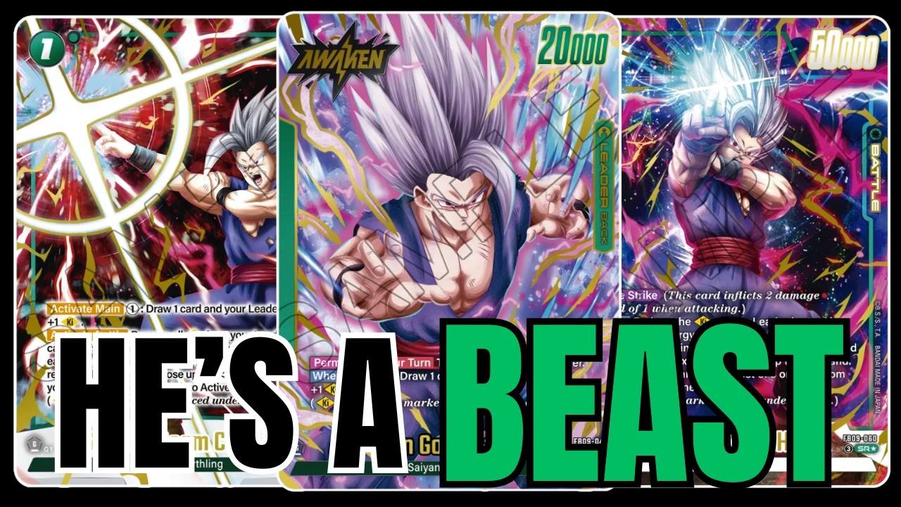 BEAST GOHAN IS THE BEST GREEN DECK IN DRAGONBALL FUSION WORLD