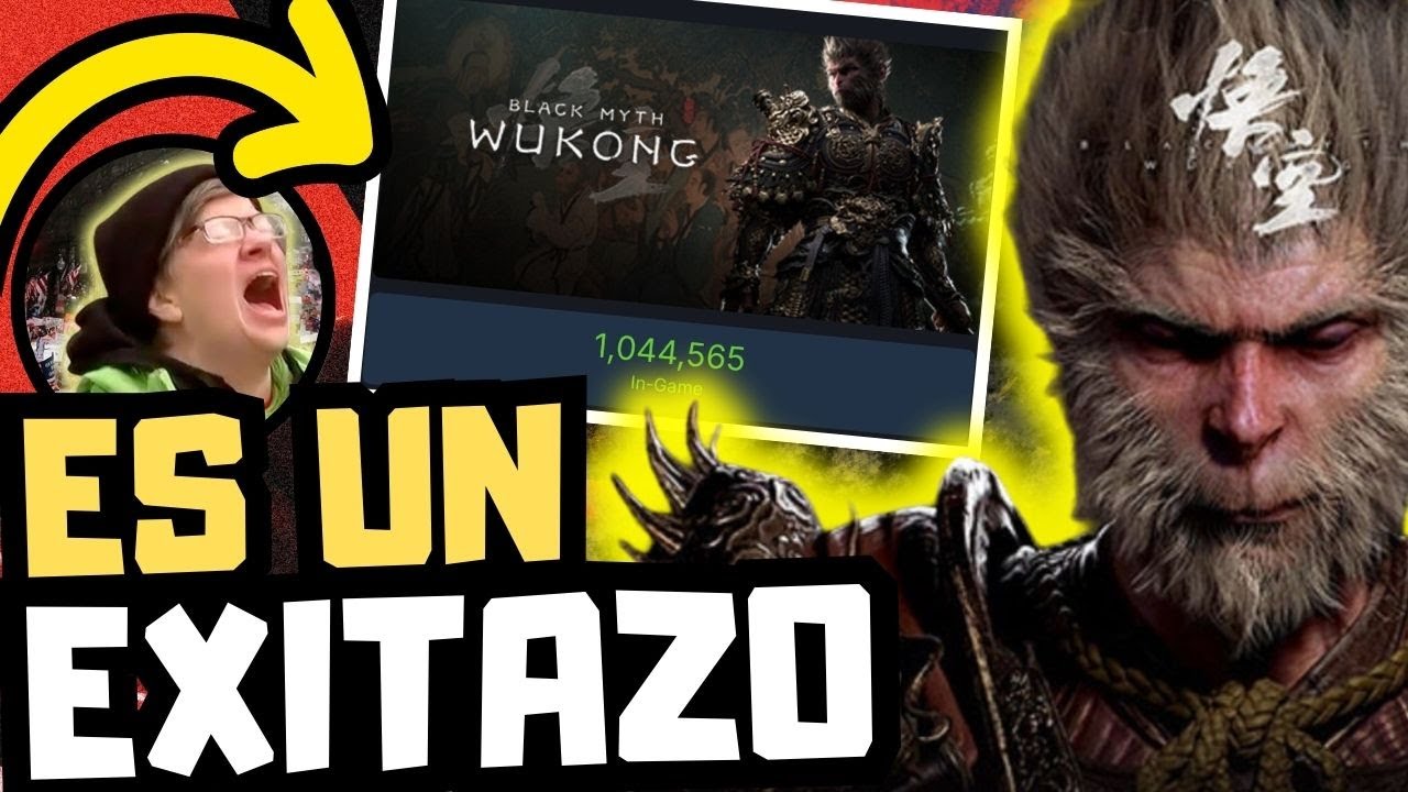 Black Myth: Wukong ES UN EXITO puesto número 2 de jugadores simultaneos a pesar DEL BOICOT MEDIATICO