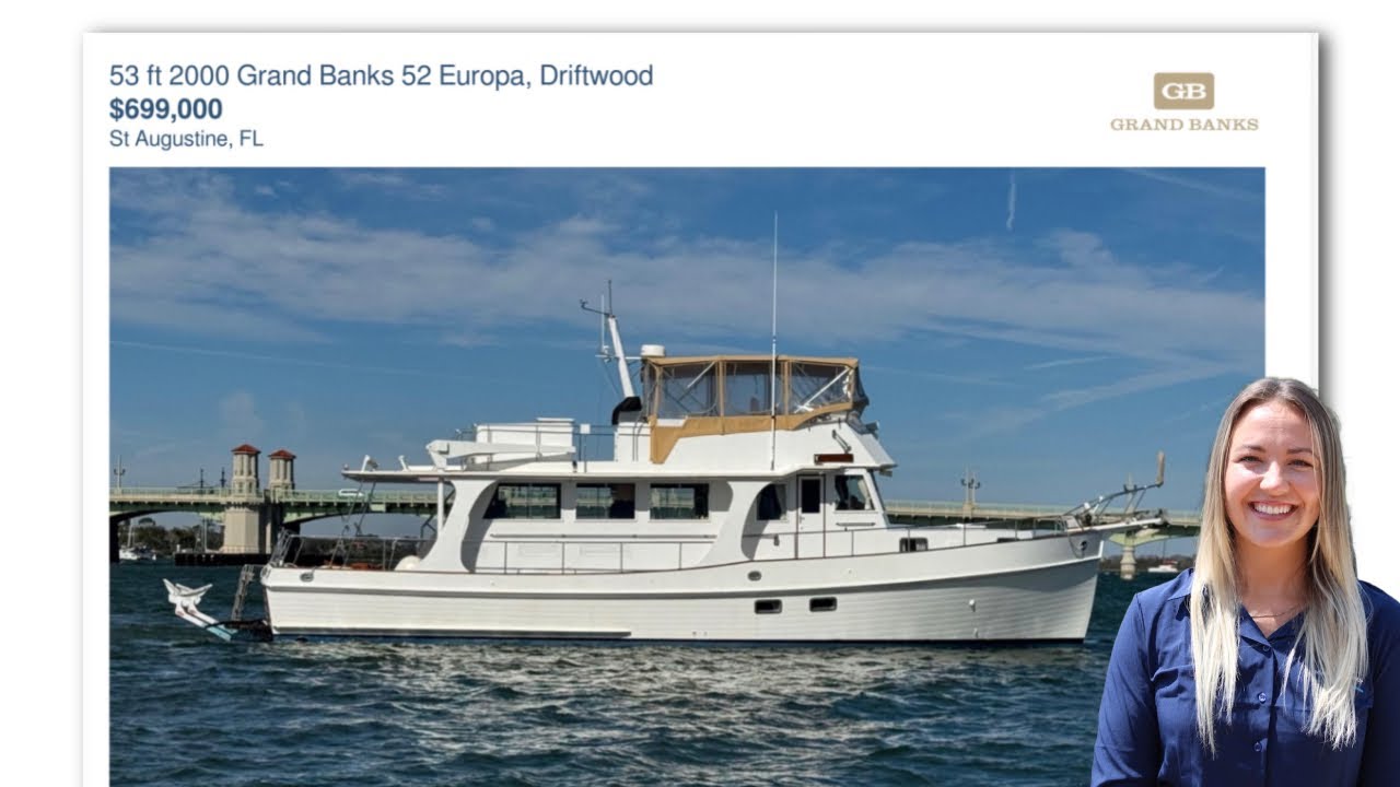 Grand Banks 52 EU (2000) Available Now & Asking $699k